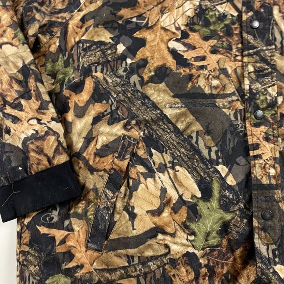 Stearns Mossy Oak Camo Jacket Men's 2XL Hunting Fishing Outdoors XXL - Picture 4 of 12
